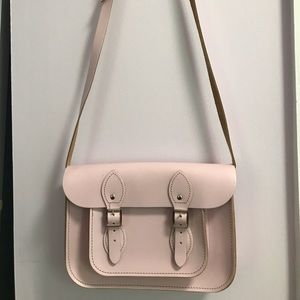 Genuine leather satchel